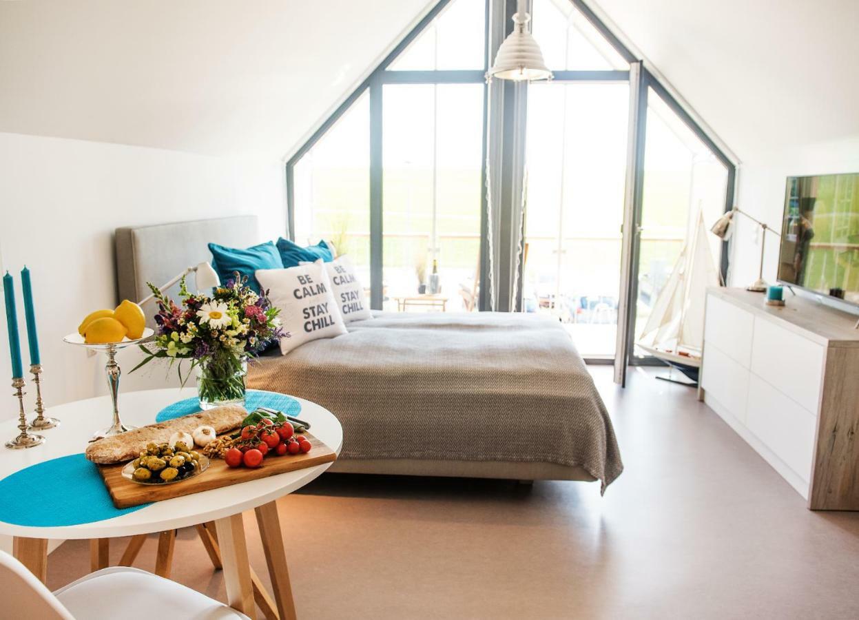 Kleine Krabbe Apartment Busum Ngoại thất bức ảnh
